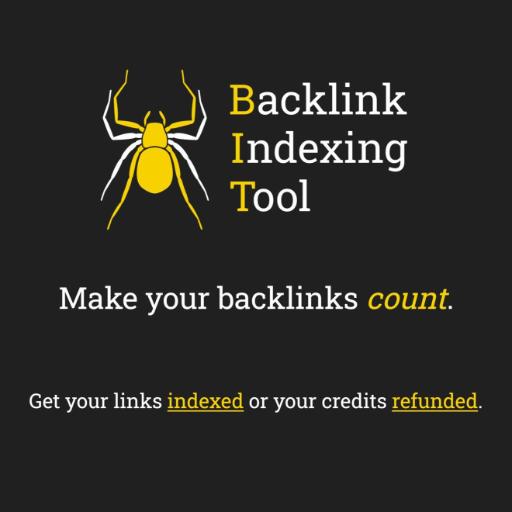 Backlink Indexing Tool Logo Square